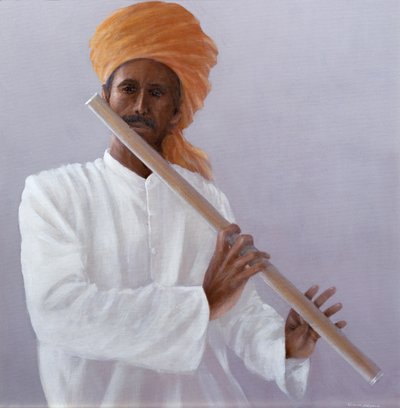 Flute Player by Lincoln Seligman